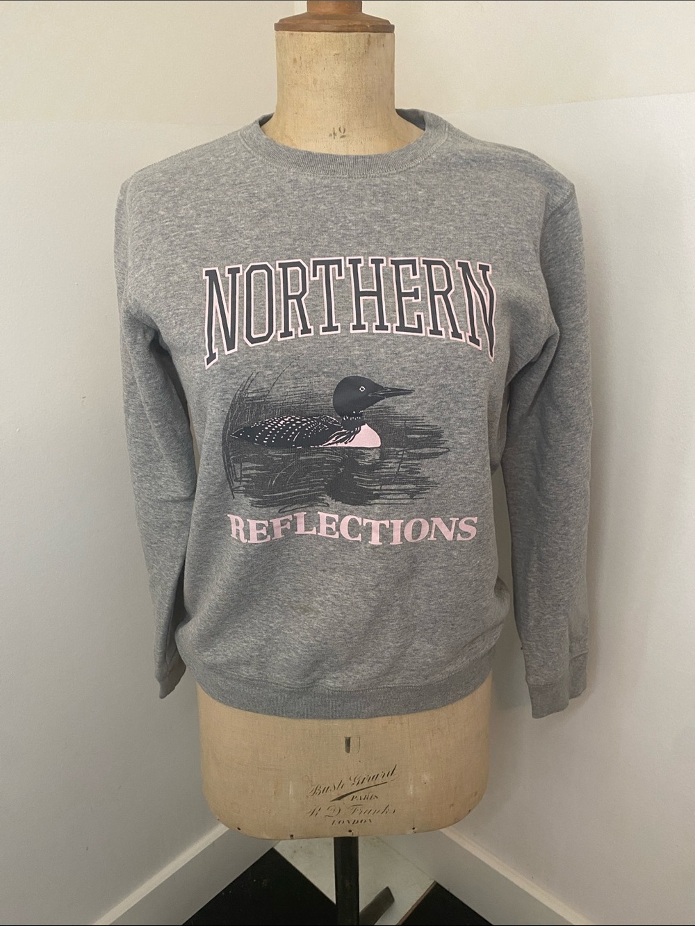 Northern Reflections Loon Graphic Sweatshirt
